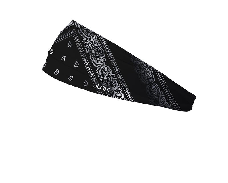 JUNK Brands Big Bang Lite Headband - Moisture-Wicking, Performance Fabric, Non-Slip, Sports Sweatband for Men & Women - One Size - Compton - Image 1