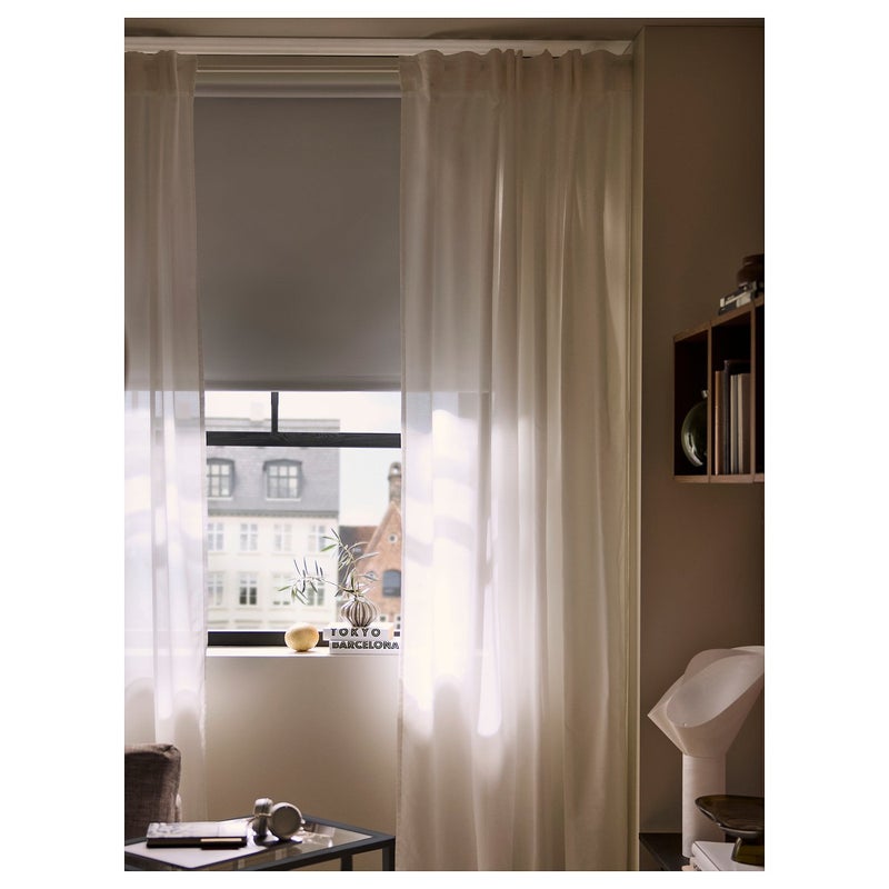 Baitique Block-Out Roller Blind, White, 140×195 cm - Image 3