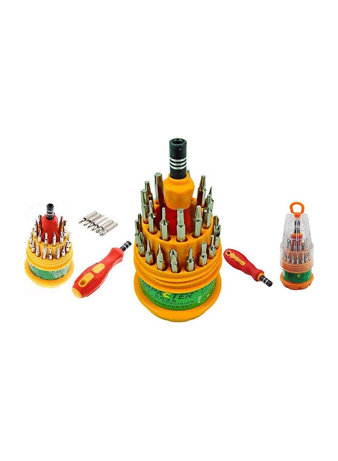 Handy 31 In 1 Mini Precision Screwdriver Torx Hex Star Repair Tool Kit For Mobile Pc 