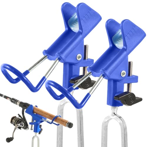 Tripquips Fishing Rod Holders Upgraded 360 Degree Adjustable Fishing Pole Stand Equipment for Bank Beach Gift for Men EquipmentBlue - Image 1