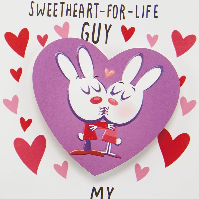 Hallmark Funny Valentine's Day Card for Husband (Great Guy Poem) - Image 5
