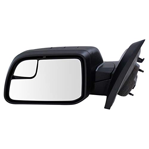 TRQ Left Mirror without Heat Drivers Side Compatible with 2011-2014 Ford Edge FO1320454 - Image 1