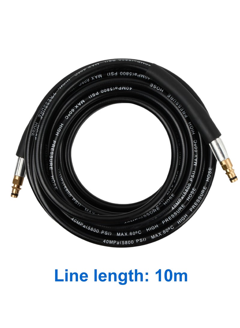 Beauenty Pressure Washer Hose 10m 18MPa (2610PSI) Max 60°C - Replacement Hose Extension for Karcher K Series K2 K3 K4 K5 K6 K7 - Power-Jet Washing Hose  - Image 2