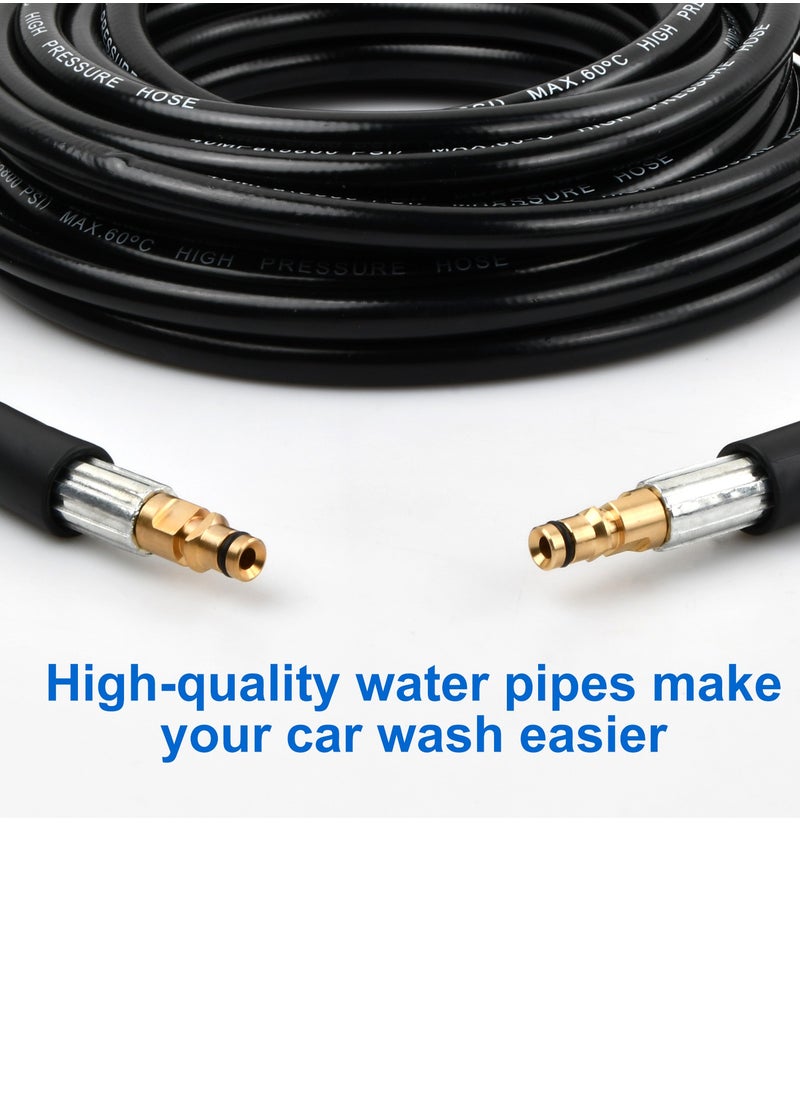Beauenty Pressure Washer Hose 10m 18MPa (2610PSI) Max 60°C - Replacement Hose Extension for Karcher K Series K2 K3 K4 K5 K6 K7 - Power-Jet Washing Hose  - Image 5