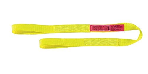Lift All Liftall EE1601NFX2 Eye-Eye Web Sling, Nylon, 1" x 2', 1-ply, Flat-Eye - Image 3