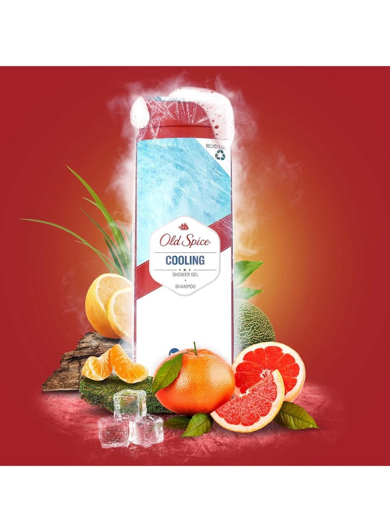 Old Spice Cooling Shower Gel – 400ml - Image 3