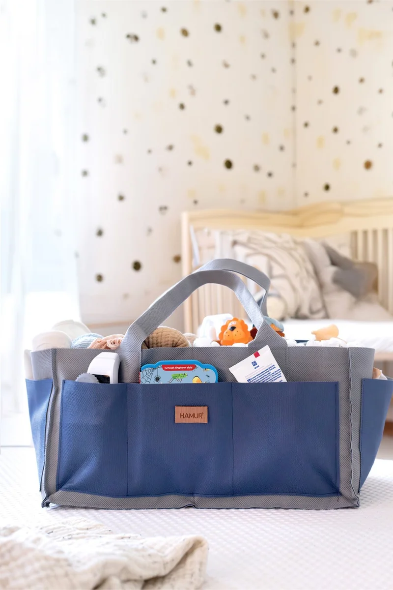 Hamur Mother Baby Care Bag Xl - Newborn Diaper Changing Organizer Organizer - Lamitela Grilaci