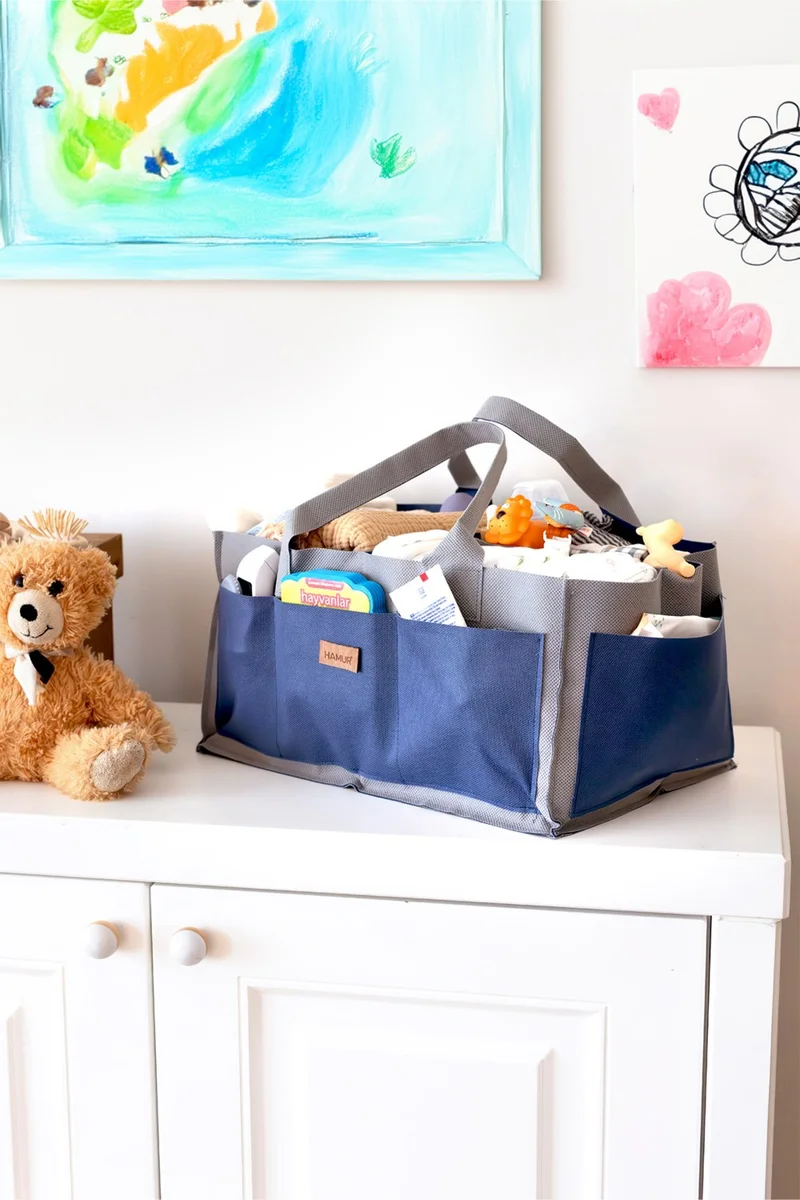 Hamur Mother Baby Care Bag Xl - Newborn Diaper Changing Organizer Organizer - Lamitela Grilaci