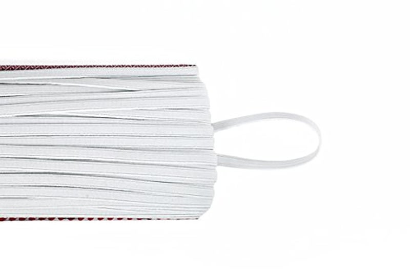 Hesch 9 Quarter Inch 14 Inch Width Imported Elastic 11 Meters Pack Premium Boutique Range Heavy Quality High Tensile Strength Ideal for TailoringSewing Fashion Designing Boutique