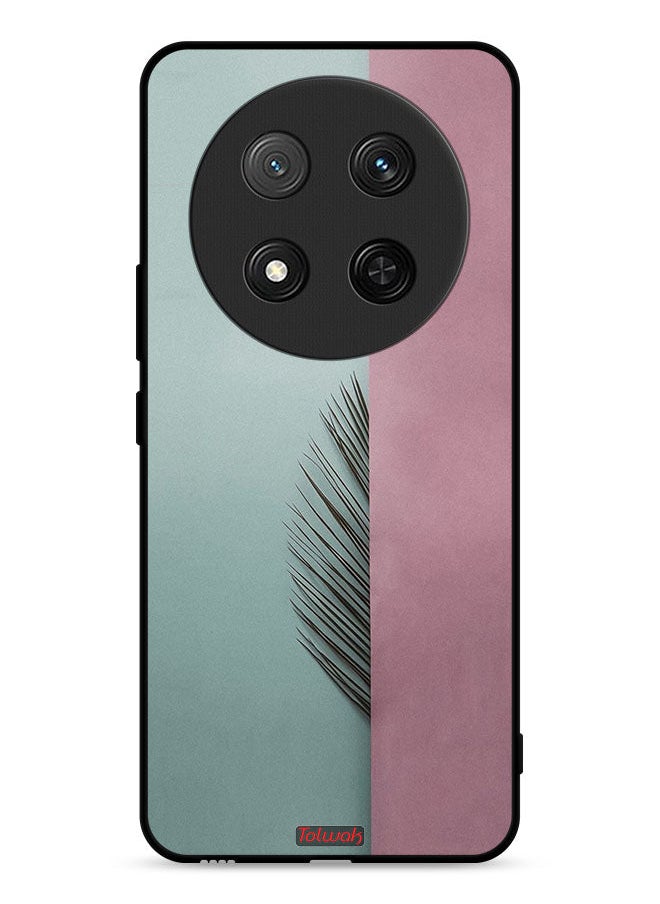 Tolwak Honor X9c 5G Protective Case Cover Half Leaves  - Image 1