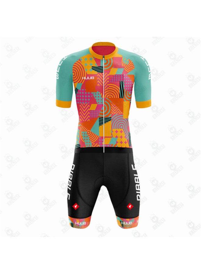 Huub Men's Cycling Running Swimming Triathlon Ride Jumpsuit Ride Pulley Costume Sportswear