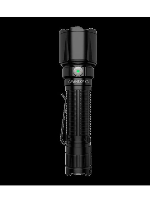 CYANSKY K3 V2 High-performance Long-distance 700M Strong Light Tactical Flashlight
