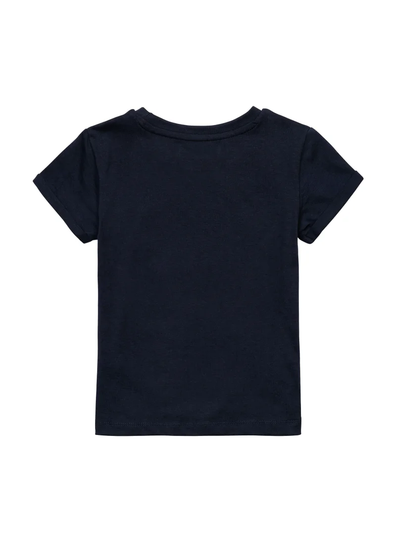 مينوتي Kids Boys Fashionable T-Shirt With Roll Up Sleeves