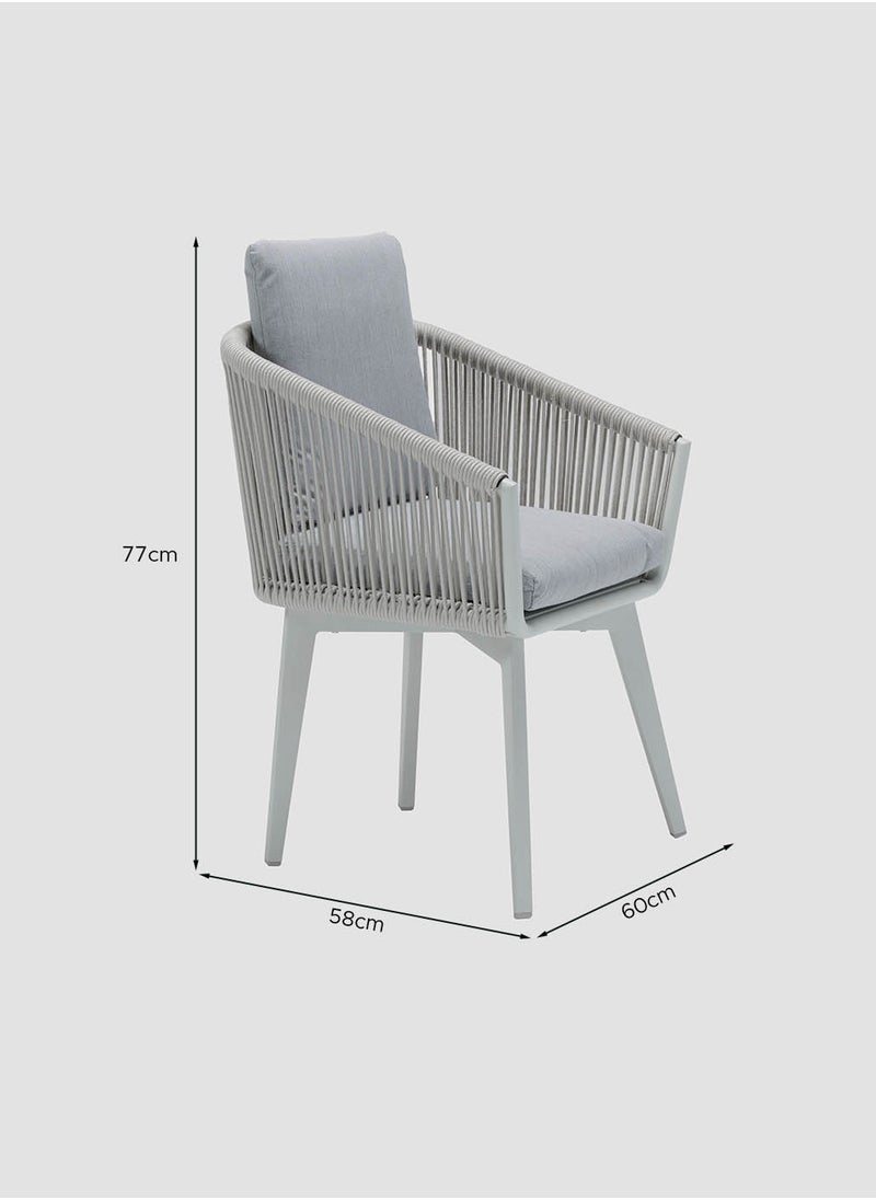 AL HUZAIFA FURNITURE Diva Outdoor Rope Dining Chair  - Image 5