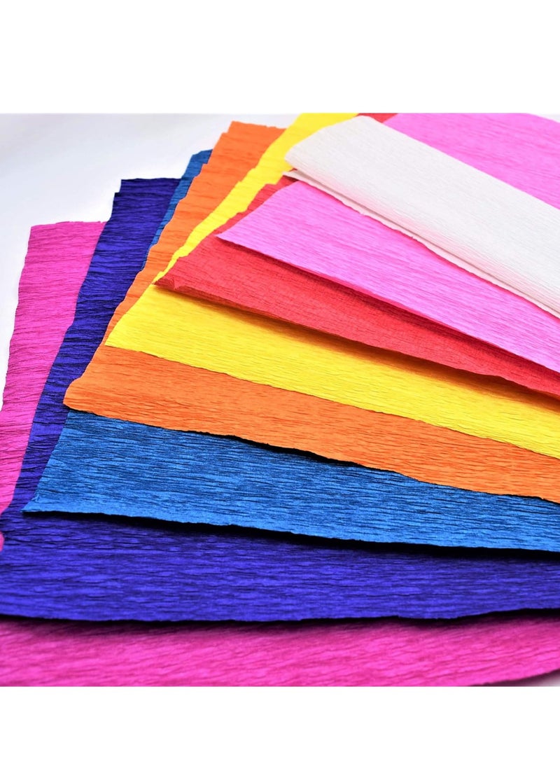 تصميم ورق كريب 12 طية 50×120سم متعدد الألوان - Image 2