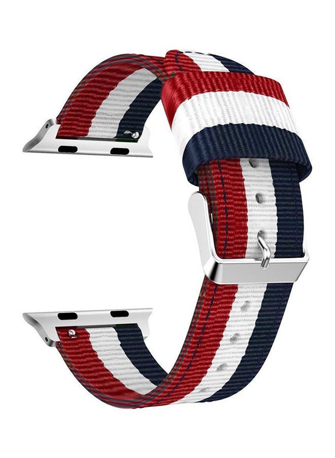 NIBEMINENT Fabric For Apple Watch Series 1/Series 2/Series 3 Multicolour