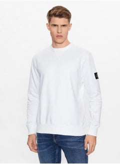 Calvin Klein Jeans Logo Long Sleeve Pullover Sweatshirt  - Image 1