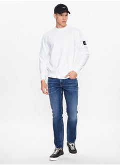 Calvin Klein Jeans Logo Long Sleeve Pullover Sweatshirt  - Image 3