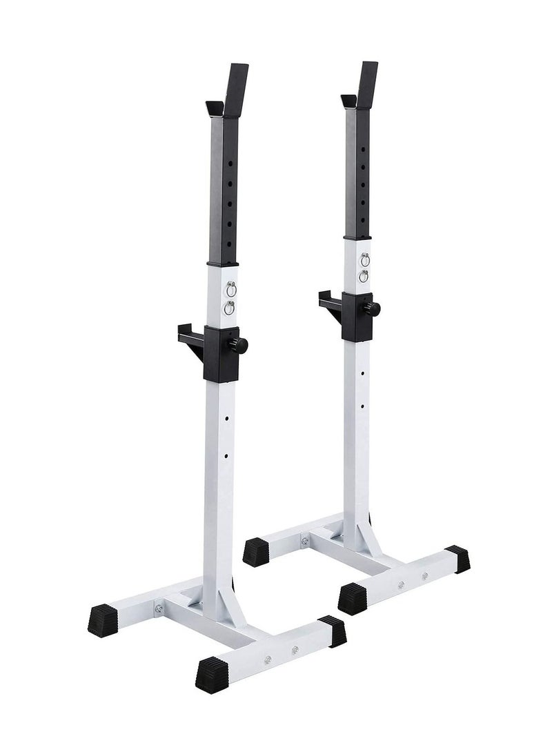 ULTIMAX - Adjustable Squat Rack Stand Max Load 441 Lbs For Bench Press Portable Dumbbell Rack - Image 1