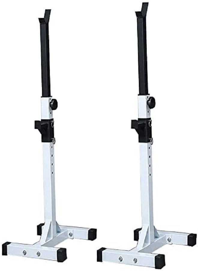 ULTIMAX - Adjustable Squat Rack Stand Max Load 441 Lbs For Bench Press Portable Dumbbell Rack - Image 1