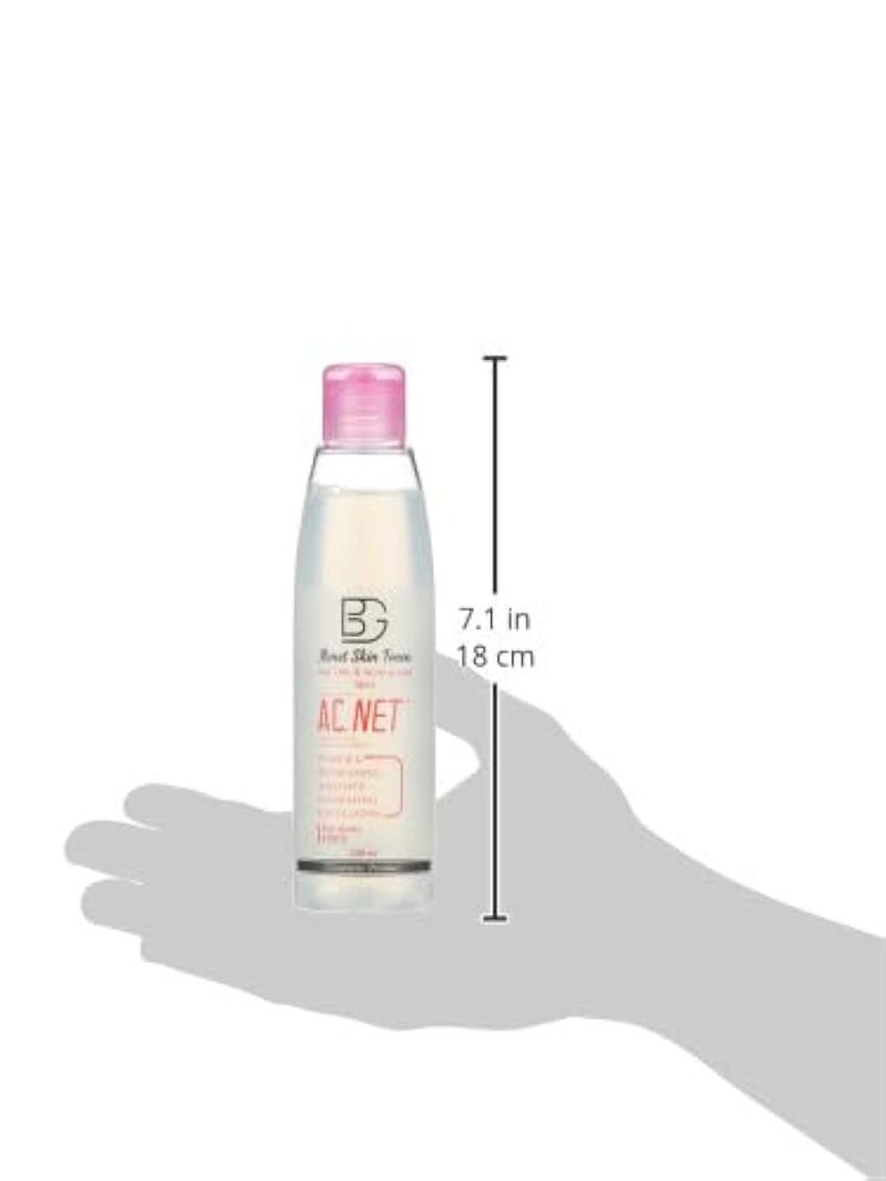 BG Skin Toner for oily and acne prone skin/Paraben free / 200ml