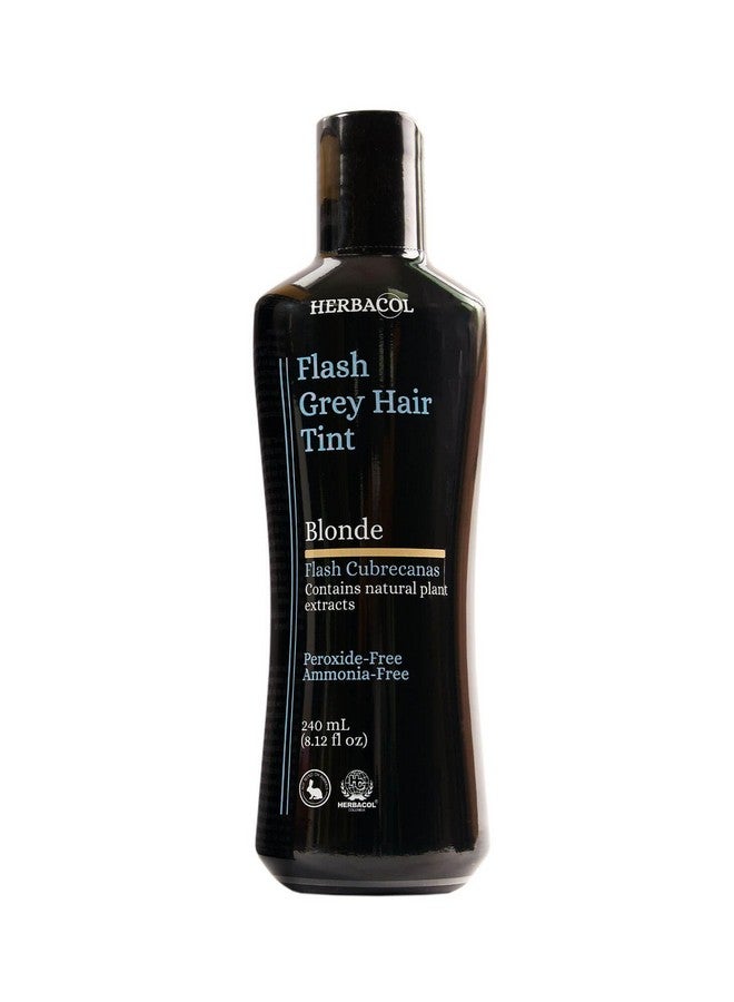 Herbacol Blonde "Flash" Gray Hair Cover | Ammonia and Peroxide Free | Herbacol Rubio "Flash" Cubrecanas | Sin Amoniaco ni Peroxido | 8.1 oz-240ml - Image 3