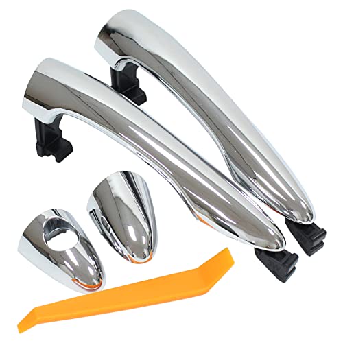 ApplianPar Front Driver and Passenger Side Exterior Door Handle for Kia Sportage 20112016 - Image 1