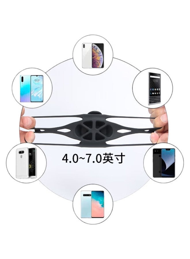 GUB Cycling Phone Holder Silicone Road Mountain Bike Motorcycle Electric Vehicle Stable Shockproof Anti-Drop Strap Bracket - Image 3