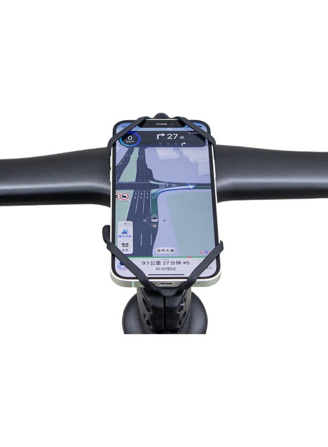 GUB Cycling Phone Holder Silicone Road Mountain Bike Motorcycle Electric Vehicle Stable Shockproof Anti-Drop Strap Bracket - Image 1