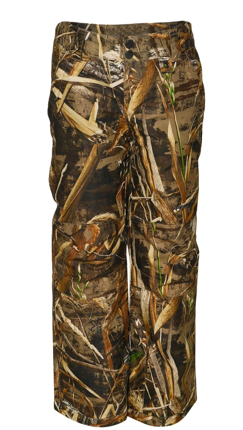 سروال ثلجي للأطفال من أركتيكس مع ركب معززة ومقعد Realtree Max5 Camouflage صغير جداً
