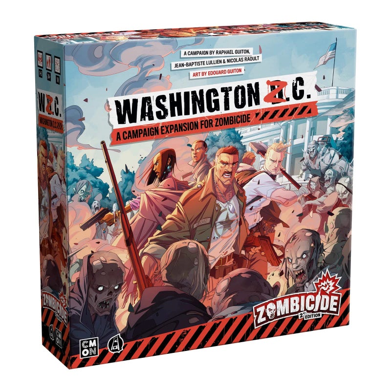 CMON Zombicide 2nd Edition Washington ZC Board Game Expansion  New Campaign  Night Mode Challenges Cooperative Tabletop Miniatures Strategy Game Ages 14 16 Players 1 Hour Playtime Made by CMON - Image 2