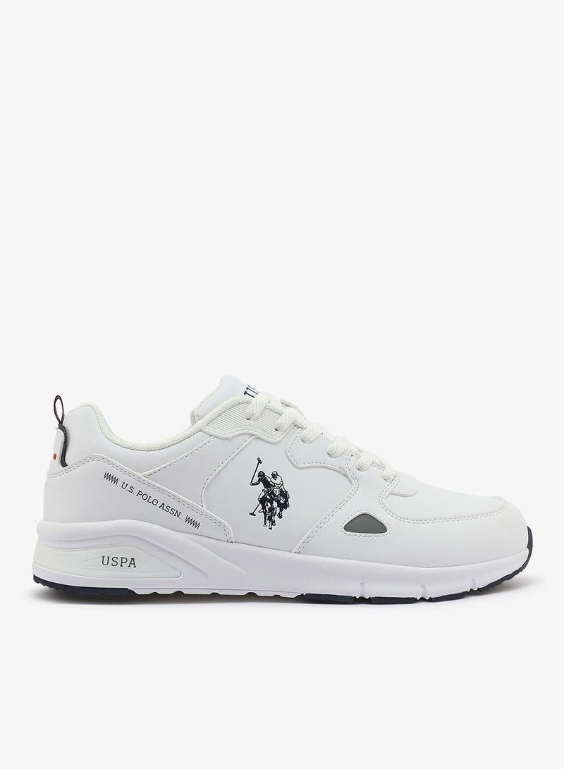 U.S. Polo Assn. Men's White Sneakers - Lightweight, Breathable and Comfortable Shoes - Image 2