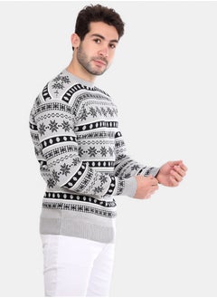 WHITE RABBIT Patterned Pullover  - Image 2