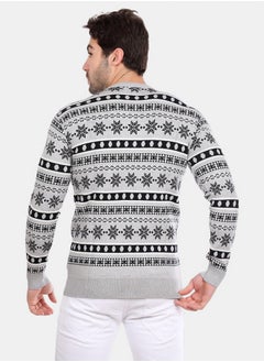 WHITE RABBIT Patterned Pullover  - Image 3