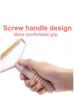 Excefore Portable Lint Remover for Clothes - Manual Fuzz Remover Fabric Shaver for Furniture - Reusable Lint Roller for Pet Hair Carpet  - Image 5