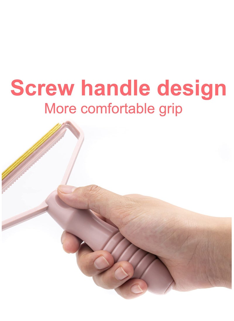 Excefore - Portable Lint Remover for Clothes - Manual Fuzz Remover Fabric Shaver for Furniture - Reusable Lint Roller for Pet Hair Carpet - Image 1