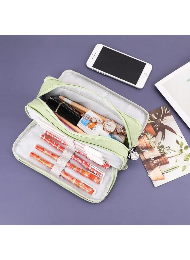 Droposale DROPOSALE Special Pencil Pouch Durable, Stylish & Spacious Organizer for Pens, Pencils, and Small Accessories Ideal for School, Office, and Travel Pack of 1 (Special Pista Pouch) - Image 3
