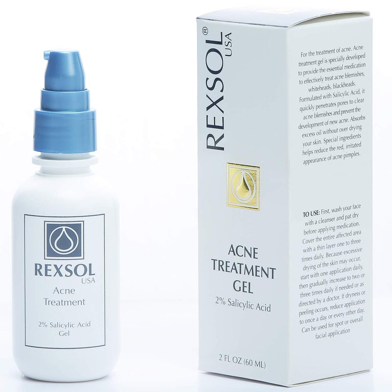 REXSOL Acne Gel Salicylic Acid Gel ( 60 ml / 2 fl oz ) - Image 1
