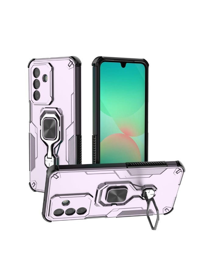 general Phone Case Drop Protective Case Compatible with Samsung Galaxy A26 5G 6.7inch Case With Built-in Ring Kickstand,Shockproof Slim Soft Edge Shell,Anti-Slip and Drop-Proof Protective Cover Protective C - Image 1