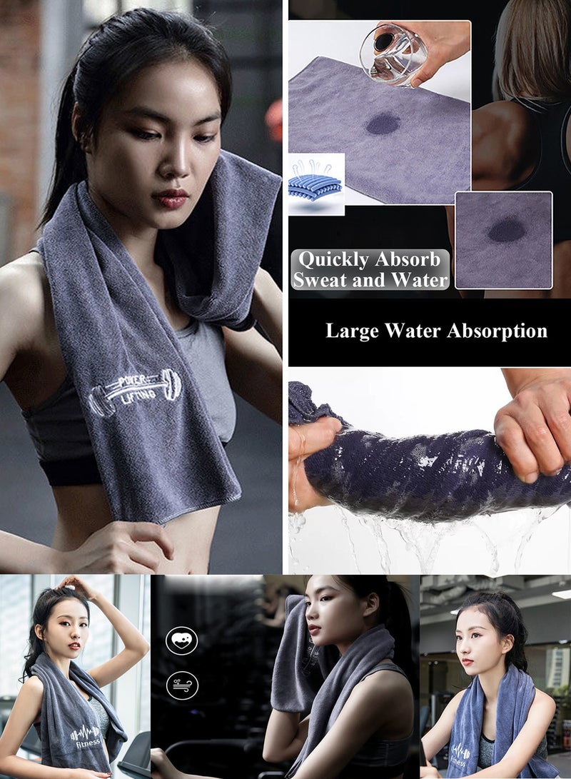 Qiccijoo Camping Towel Quick Dry Travel Towel & Sport Towel Microfiber Towels Super Absorbent Sweat Towels Gym Towels Yoga Towel Must for Camping and Fitness - Image 4