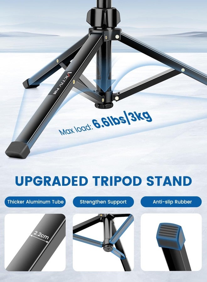 Victiv Phone Tripod, 72" Camera Stand Tripod with Remote and Phone Holder, Stable & Adjustable Tall, Suit for iPhone/Digital Camera - Image 2