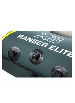 بست واي Bestway Inflatable 4-seat boat Ranger Elite X4 Raft, 320x148x47 cm - No:65157  - Image 5