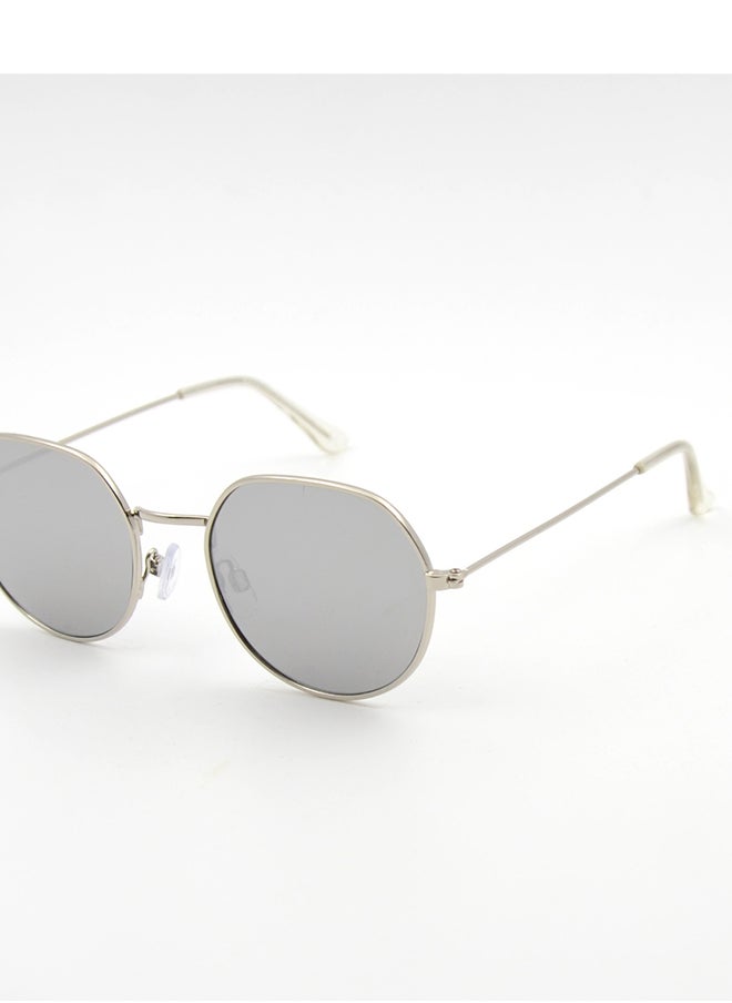 MADEYES Men's UV Protection Sunglasses EE23M507-3 - Silver/Crystal  - Image 2