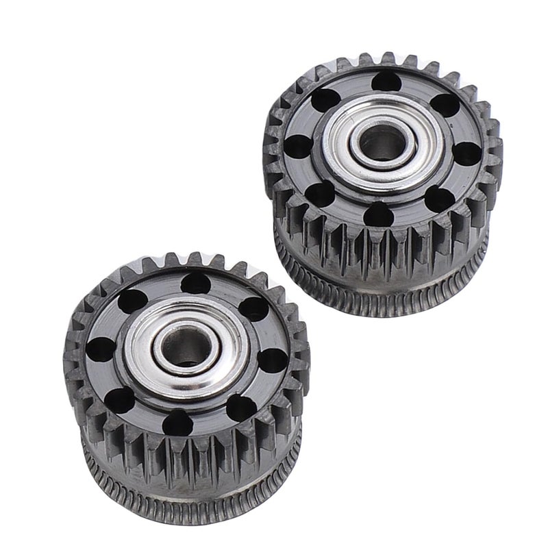 WALFRONT 2 قطعة من مجموعة تروس البثق من الفولاد المقوى بطلاء DLC لجهاز K2 Plus لتغذية خيط سلس - Image 1