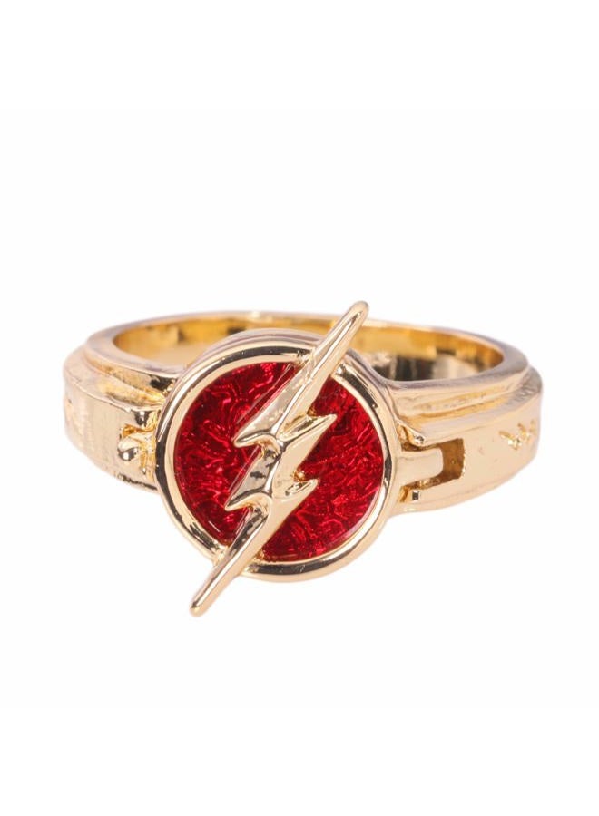 Xcoser Lighting Ring Costume Accessories for Season 5 Fan Gift, US 8, Zinc - Image 1