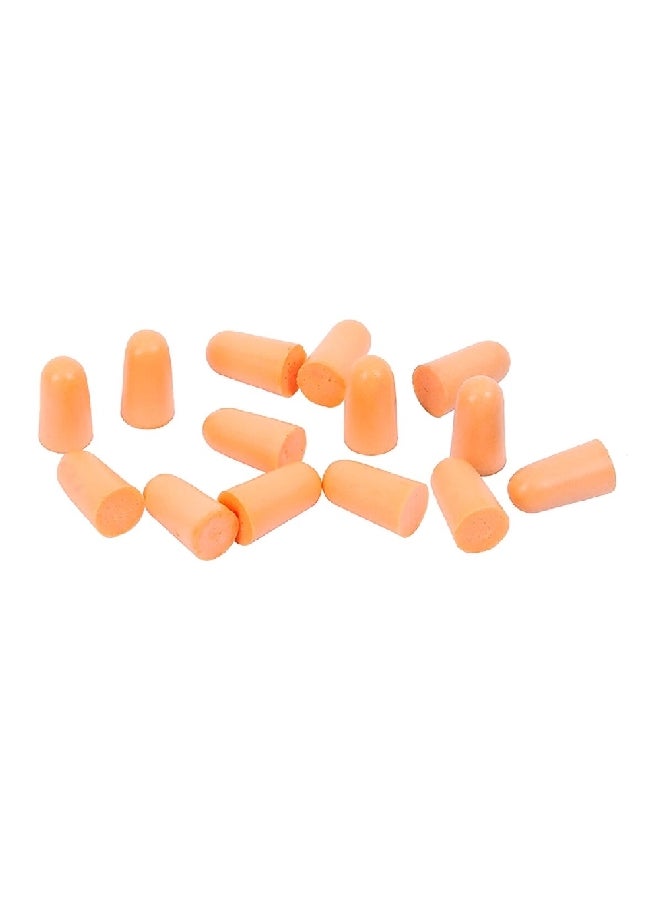 Tactix 14-Piece Round Hearing Protector Disposable Earplugs Set Orange 3.2 x 12 x 8.8 cm 488006  - Image 2