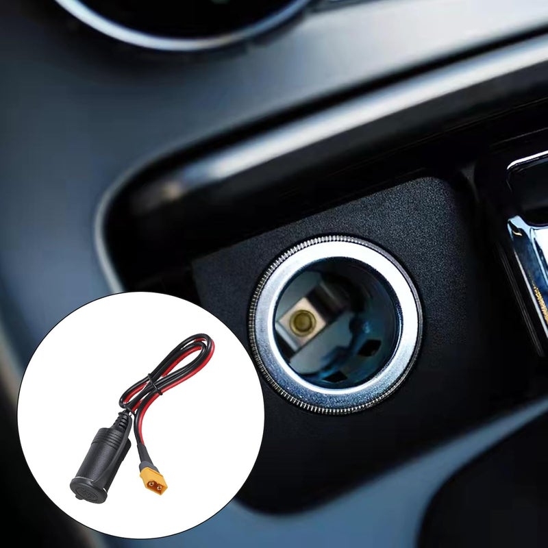 XT60 Male to Female Car Adapter Socket Conversion Cable 0 5m 30Amp Power Cord - Image 5