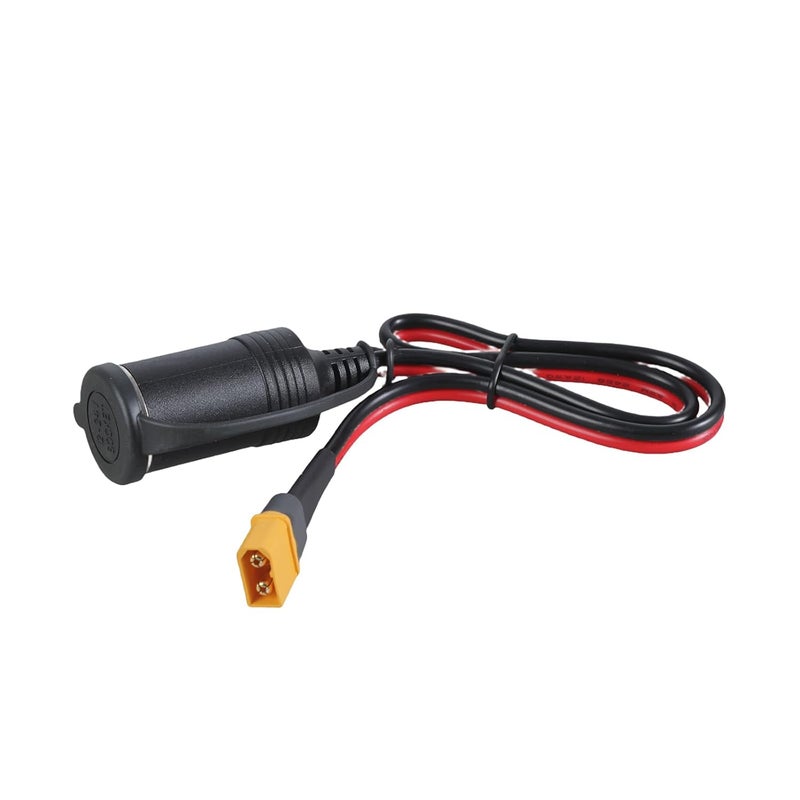 XT60 Male to Female Car Adapter Socket Conversion Cable 0 5m 30Amp Power Cord - Image 2