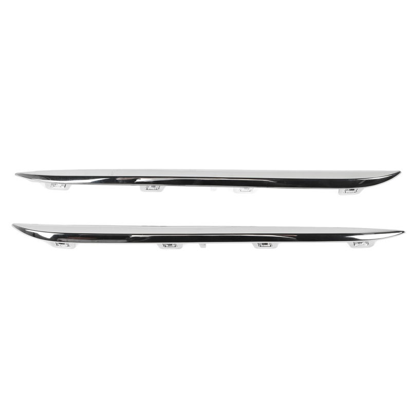 Rear Bumper Side Molding Trim Chrome Finish for C-Class W205 2015-2018 - Enhanced Protection for Vehicle Rear Bumper - Image 1