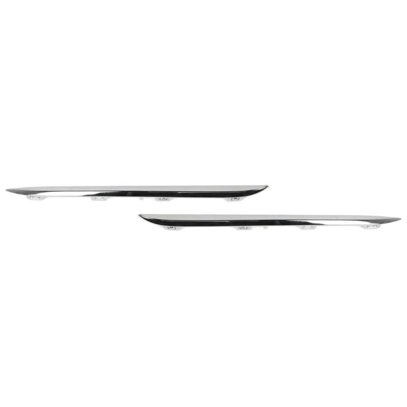Rear Bumper Side Molding Trim Chrome Finish for C-Class W205 2015-2018 - Enhanced Protection for Vehicle Rear Bumper - Image 5